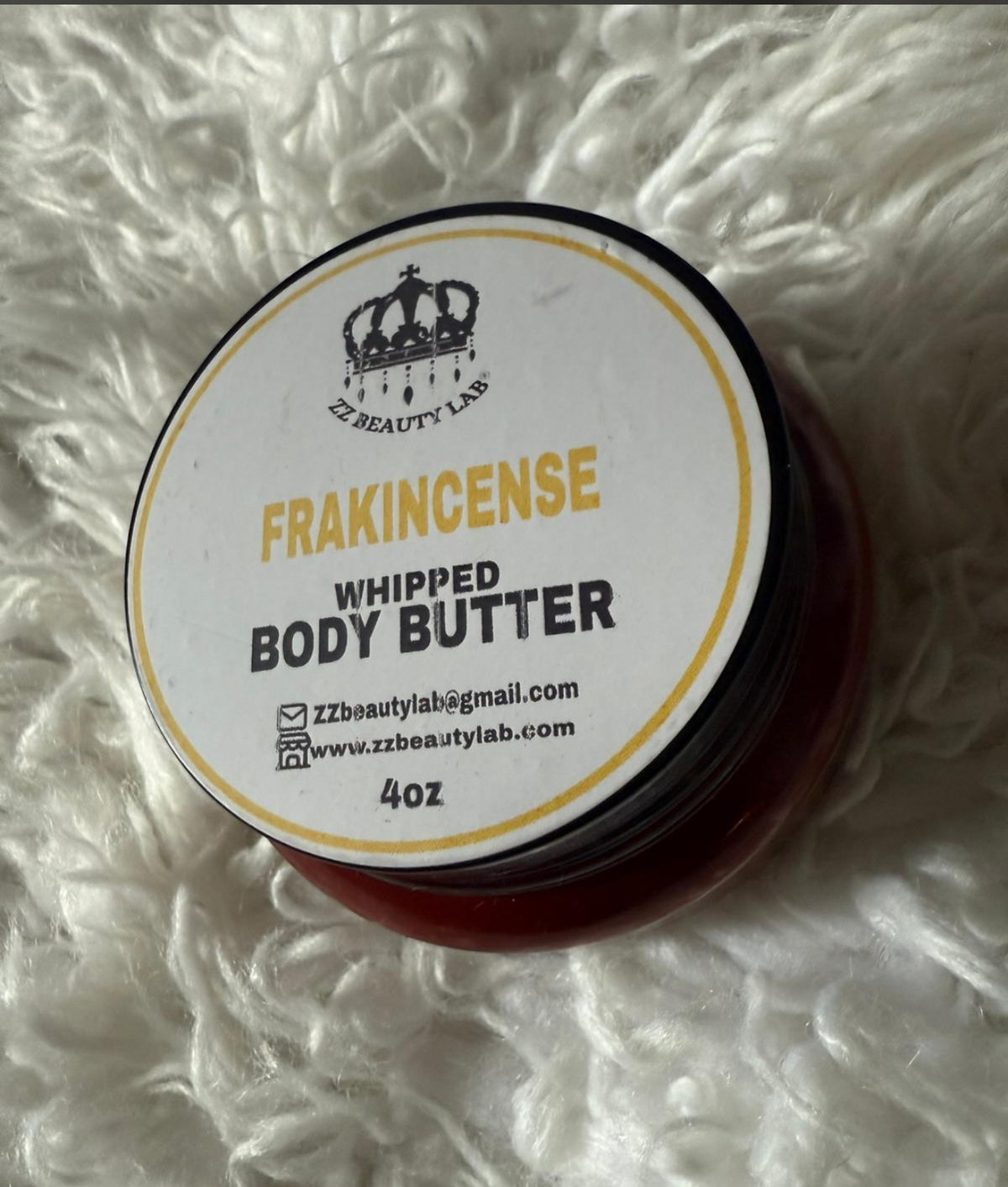 Frankincense whipped butter